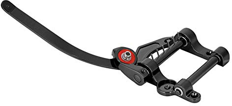 Vibrato Saitenhalter Tremolo für SG Jazz Gui Gitarrenteile Zubehör für Jazzgitarre mit Vibrato Saitenhalter für Musikinstrumente (BLACK)