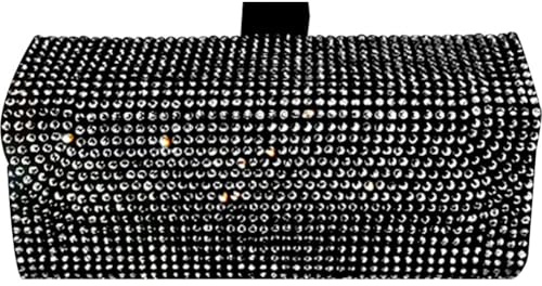 Abbdbd Auto Brillen Box Bling Auto Sonnenbrille Organizer Auto Sonnenblende Dekoration Brillen Aufbewahrungsbox Auto Zubehör