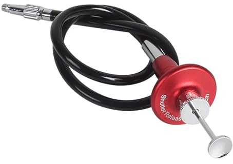 NOLOWY Cable disparador mecánico de cámara de gran formato para un control preciso de la exposición y estabilidad en fotografía
