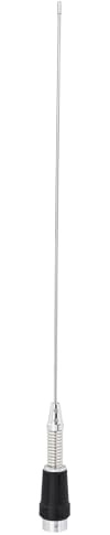 Bingfu VHF Mobilantenne 50cm, PL259 Funkantenne mit Stoßdämpfungsfeder | 136–174 MHz Fahrzeugantenne für Zwei-Wege-Funkgeräte, Amateurfunk, Auto, LKW und Wohnmobil