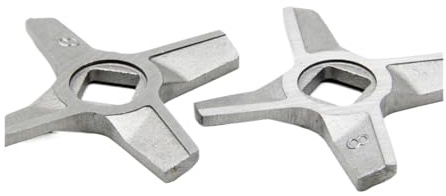 Lot De 2 Couteaux Hachoir À Viande 8 Lames Double Face De Rechange, Compatibles Avec Bosch, MFW26070, MFW3910W, 3 X 10 W, Pièces Détachées For Appareils De Cuisine