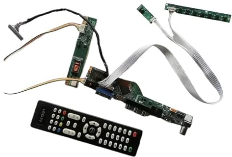 Carte De Lecteur De Contrôleur Matriciel Adaptée À TM150XG LTN150XG LTN150X6 LTN150XB 1024x768 1024x768, HDMI + VGA + AV + USB LVDS-30Pin 1-CCFL, Kit De Bricolage(for TM150XG-02L11)