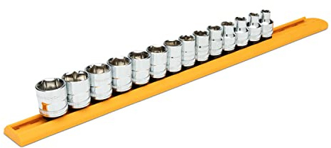 GEARWRENCH 80552 Steckschlüsselsatz, metrisch, 14-teilig, 3/8-Zoll-Antrieb, 6-kant, Standard-Steckschlüsselsatz