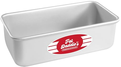 Fat Daddio's BP-5642 Bread Pan 7.75 x 3.75 x 2.75 Inch