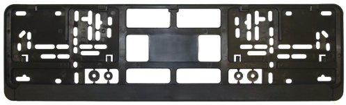 Kurz-Kennzeichenhalter PL 46 (460mm Breite) mit Abnehmbarer Leiste (2 Stück, unbedruckt)