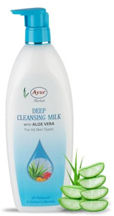 Ayur Herbals Deep Pore Cleansing Milk, 500Ml