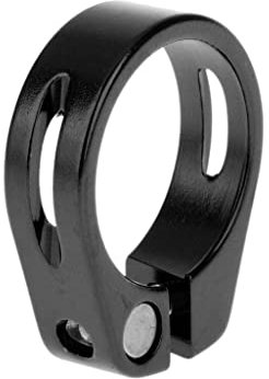 CUTICATE Sattelklemme Schnellspanner für Fahrrad Sattelstütze Schwarz, 31,8 mm