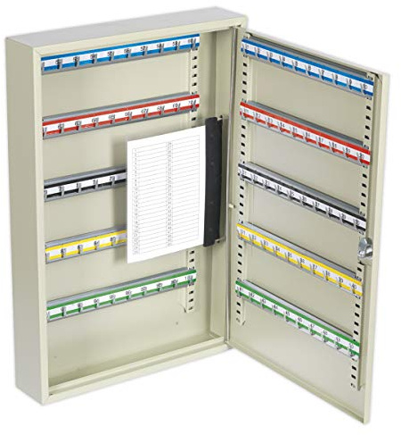 Sealey Skc100 Key Cabinet 100 Key Capacity