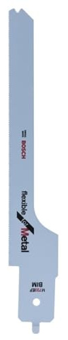 Bosch Accessories Lame de Scie Sabre pour Égoïne Multifonction M722 EF, 1.4mm Pas/18 tpi