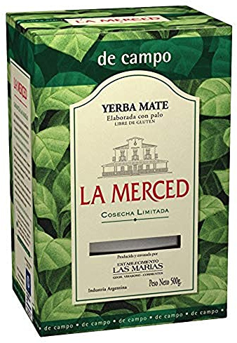 Yerba Mate ' original de Campo ' Caja de lujo de la Merced