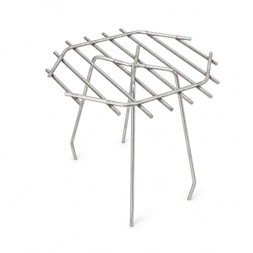 Dohlenschutzgitter | Dohlengitter – rund, Durchmesser 220 mm aus Edelstahl für Schornsteine - Kamingitter | Kaminschutzgitter gegen Nestbau - Vogelschutzgitter | Vogelgitter (220 mm Durchmesser, rund)