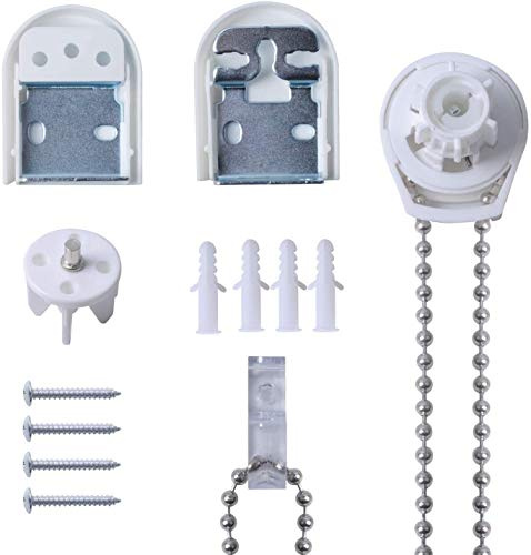 32MM Metal Roller Blind Spares by Poweka Upgrade Metal Bracket Roller Blinds Fittings Replacement Kit for Windows (26mm)