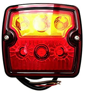 MelTruck LED Rückleuchte 3 Funktionen 12V 24V LKW Anhänger Traktor Baumaschine Wohnmobile