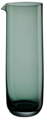ASA SARABI Karaffe Glas Grün 27cm, Inhalt: 1,2l, in verschiedenen Größen erhältlich, handgefertigt, Spülmaschinengeeignet, 53710009