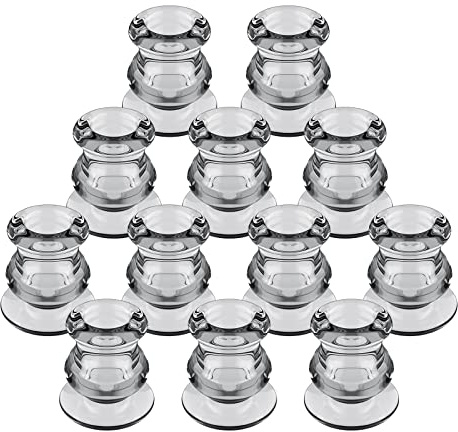 LALAGO 12 Piezas de portavelas para Velas de Palo, portavelas de Cristal, Portavelas, Juegos de portavelas, portavelas de Palo para Velas de árbol