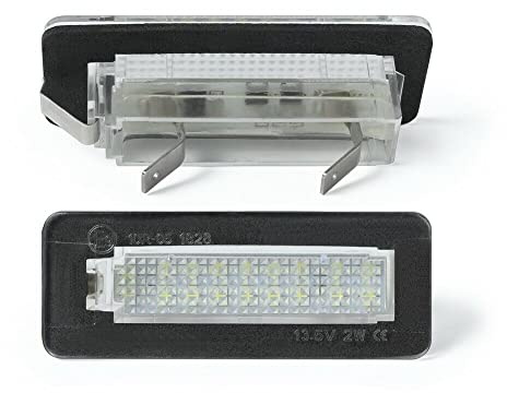 MR-Style Led Kennzeichenbeleuchtung passend für Fortwo Cabrio (Typ A450)