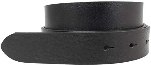 BELTINGER Wechselgürtel aus Vollrindleder ohne Schnalle 3 cm | Druckknopf-Gürtel für Damen Herren 30mm | Leder-Gürtel