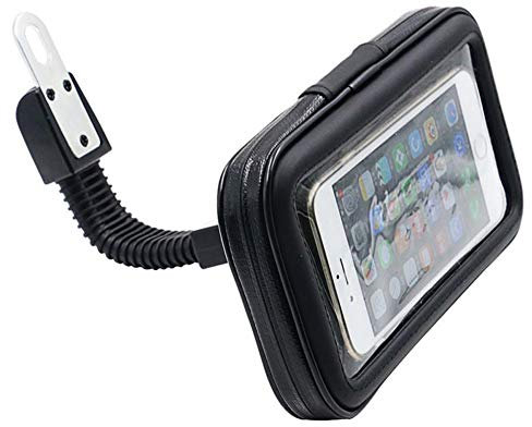 Handyhalterung für Stummellenker Gabelbrücke Universal 360 Drehung Stabiler Halt Motorrad Handyhalterung,Handyhalterung für Smartphone -Motorradlenker, Motorrad wasserdicht handyhalter