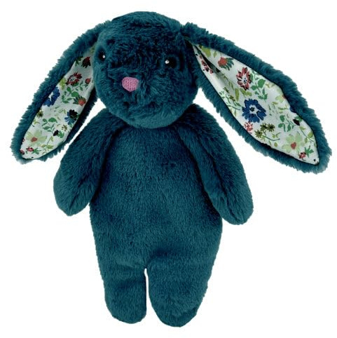 Pet Lou Floppy Rabbit, 13-inch Height, Navy Blue, Super Soft, Animal Plush Toys