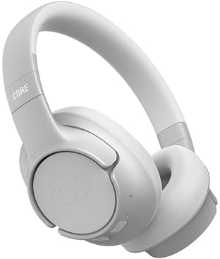 Fresh 'n Rebel Clam Core Auriculares Bluetooth Circumaurales con micrófono ENC (Llamadas, Auriculares inalámbricos Over-Ear con Botones de Volumen, 45h de autonomía (Ice Grey)