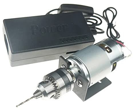 DUERDU 80W DIY Bench Electric Drill,Handheld Mini Bench Drill,7-Speed Speed Regulation 4000-8000R/Min,Drill Chuck 0.6-6Mm DIY Bench Drill Press Electric Driller*Product No.:WW-137, 00001