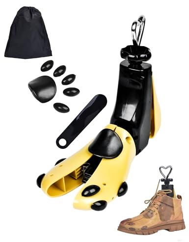 SOSALUK Tendiscarpe Uomo Donna Forme Scarpe Allarga Scarpe Tendi Stivali Espansori Scarpa 43-47 Regolabile Lunghezza Larghezza Barella per Scarpe con Calzascarpe