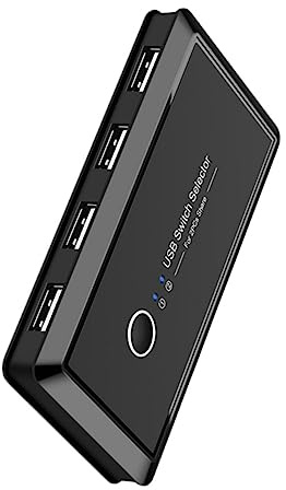 NUOBESTY Partage De Périphériques Usb Pour Ordinateurs Partage De Périphériques Entre Clavier Souris Imprimante Et Disque Dur