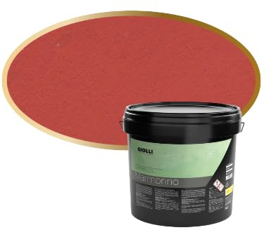 GIOLLI MARMORINO – Yeso decorativo de cal- Revestimiento de pared ecológico | Interior & Exterior-Finición satinada REF: MA 1.500 (MA 1.552+538, 20 KG)