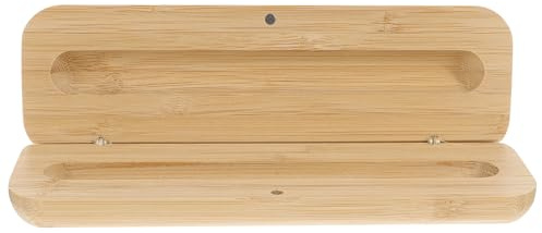 DOITOOL Holzkiste Stiftebox für Studenten, Khaki, Elegante Verpackungsbox | Abschlussstimmung, Schulanfang Party, Geschenkbox Natur mit Ordentlicher Sortierung für Reise und Bürobedarf