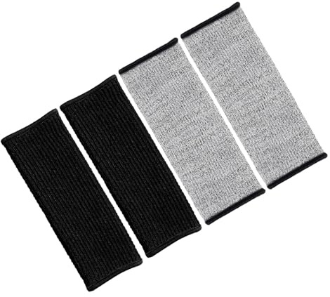 SEWACC Manicotti di Sicurezza per Avambraccio Resistenti AI Tagli e alle Forature 20 CM Protezioni per Braccia da Lavoro e Giardinaggio Maniche Protettive Anti-Contusioni e Anti-Morso
