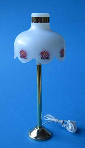 Kahlert Licht 10237 Minipuppenzubehör, weiß mit Rosen