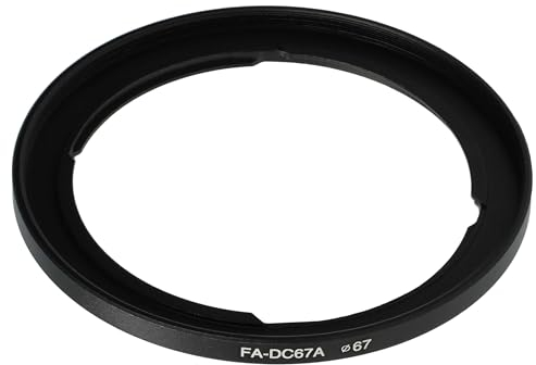 vhbw Adaptador Filtro 67 mm Compatible con Canon PowerShot SX50 HS, SX530 HS, SX520 HS, SX540 HS Objetivo cámara - Adaptador