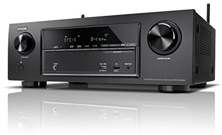 Denon AVR-X1300 - Receptor AV, Color Negro