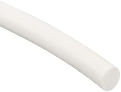 sourcing map 1m Lange Schaumstoff Rundschnur 15mm Dia Dichtschnur Weiß | Silikon-Schaumstoff-Dichtungsstreifen Rund, Weicher Geschäumte, Für Bastelarbeiten Türen Fenster Dichtung Fugenfüller