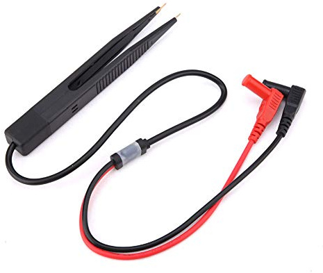 Resistor Chip SMD SMT Chip Capacitance Test Pen Clip Testing Probe SMD SMT Clip Handheld Capacitance Test Pen for Multimeter for Micro-Electronic Components