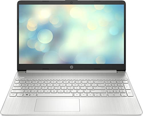 HP 15s-fq2041ns - Ordenador portátil de 15.6 FullHD (Intel Core i5-1135G7, 16GB de RAM, 512GB SSD, Intel Iris Xe, Sin Sistema operativo) Plata - Teclado QWERTY Español