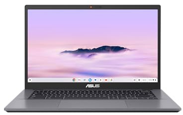 ASUS CX3402CVA 14.0 Pouces FHD Tactile PC Portable (processeur Intel Core 3 100U jusqu'à 4.7 GHz, 8GB LPDDR5X, 256G UFS, Intel Graphics) ChromeOS - Clavier AZERTY - sans Chargeur.