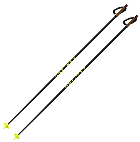 Fischer Langlauf Skistöcke OneWay Storm 6 Mag Dark 160cm Langlaufstöcke 30% Carbon