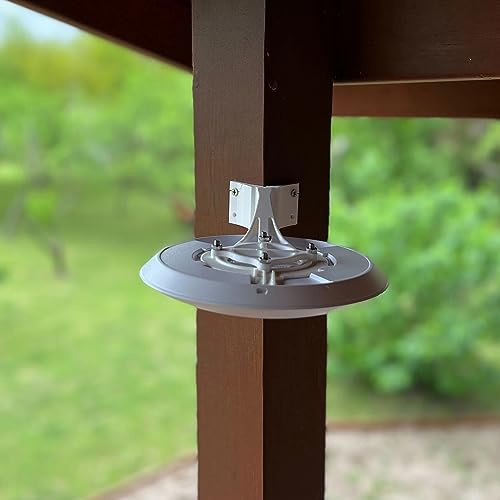 Zephyrs Market Unifi Ubiquiti Corner Wall Mount for U6-Lite-US, AP-AC Lite LR, NanoHD - Wi-Fi - White - Dual Band - 5 GHz - WPA2-PSK, WPA3 - Wall Mount for Wireless Access Point