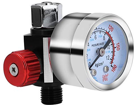 Air Pressure Regulator Accessories Tool for Gun Instrument Spray Paint Gauge Adjuster Spray for Gun Pottery Wheels Accessories