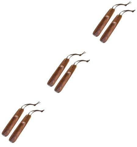 GALPADA 6stücke Holz-schuhlöffel Tragbare Schuhanziehhilfe Für Senioren Und Schwangere Ergonomisch Langlebig Für Zuhause Büro Und Reisen Rückenschmerzen Und Erleichtert Das Anziehen