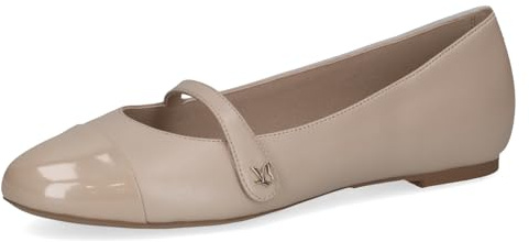 CAPRICE Femme Damen 9-22116-44 Ballerines à lanières, Beige Perlato, 37.5 EU