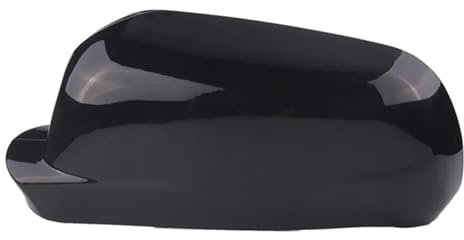 NBGUJOKL Auto Seiten Spiegelabdeckungen für VW Golf 4 MK4 1998 1999 2000 2001 2002 2003 2004,Außenspiegel Ersatzabdeckungen Auto Spiegelkappen Verkleidung,Glossy Black R