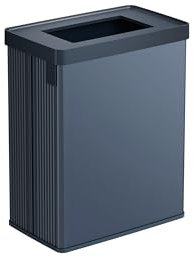 CURVER Verto 54L Recycling Bin, Dual Compartments, Recycling Lid, Easy Sorting, Sleek Design, Pearl Blue