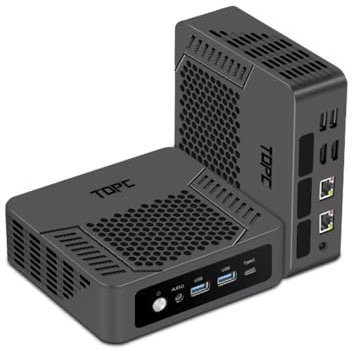 CYMINILMDPC TOPC Mini PC Gamer TOPC Gaming Desktop Ryzen 9 6900HX (fino a 4,9GHz) 2xDDR5 USB4.0 NVMe 2 LAN Win 11 Pro WiFi6E BT5.3/ HDMI/RJ45 2.5G/USB2.0