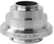 Microscopio Adattatore for fotocamera 0,35X 0,55X 1X C-mount Adattatore for accoppiatore for fotocamera CCD Adattatore for interfaccia for obiettivo relè for microscopio trinoculare adatto for serie D