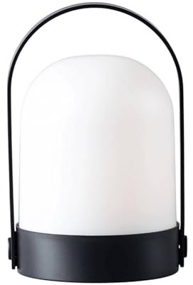 Well Home Lámpara mesa en polipropilenoH.21cm negra