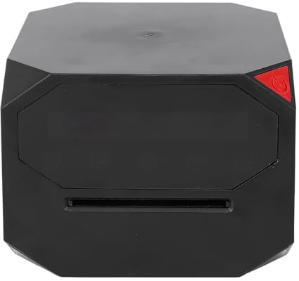 MENDUNER Automatischer Kartenhändler, Programmierbarer Leiser Motor, 360°-Deal für 8 Spieler, Pokerabende, Wiederaufladbarer Kartenmischer für Blackjack (Black)