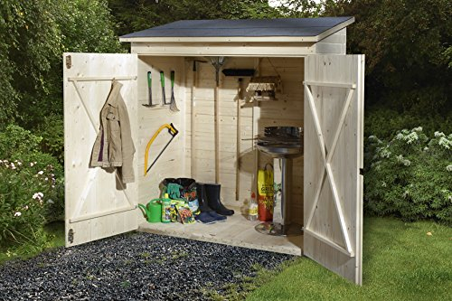 weka Garten-/Terrassenschrank 361 Gr.2 Flachdach, 14mm, DT