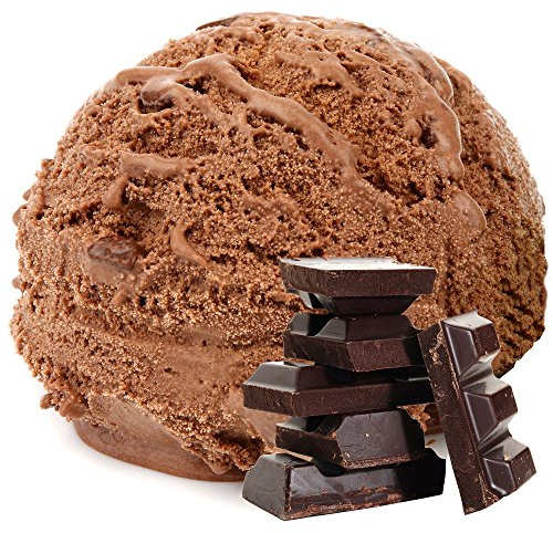 Bitterschokolade Geschmack 333 g Gino Gelati Eispulver für Ihre Eismaschine